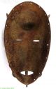 Senufo Brass Mask Bird Long Beak Ivory Coast African Art Masks photo 3