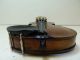 Antique Repaired 1947 Full Size 4/4 Stainer Violin W/bow & Coffin Case String photo 10