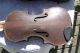 Stradivarius Cremonensis Faciebat Anno 1766 Violin Made In Germany Parts/fix String photo 1