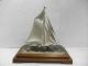 The Sailboat Of Silver960 Of Japan.  180g/ 6.  34oz.  Takehiko ' S Work. Other Antique Sterling Silver photo 2
