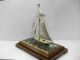 The Sailboat Of Silver960 Of Japan.  180g/ 6.  34oz.  Takehiko ' S Work. Other Antique Sterling Silver photo 3