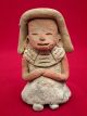 Teotihuacan Terracotta Clay Figure - Pottery Antique Pre Columbian Artifact Olmec The Americas photo 2