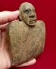 Olmec Carved Stone Dual Figure Celt Statue Antique Pre Columbian Artifact Mayan The Americas photo 1