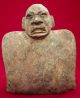 Olmec Carved Stone Dual Figure Celt Statue Antique Pre Columbian Artifact Mayan The Americas photo 4