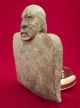 Olmec Carved Stone Dual Figure Celt Statue Antique Pre Columbian Artifact Mayan The Americas photo 7