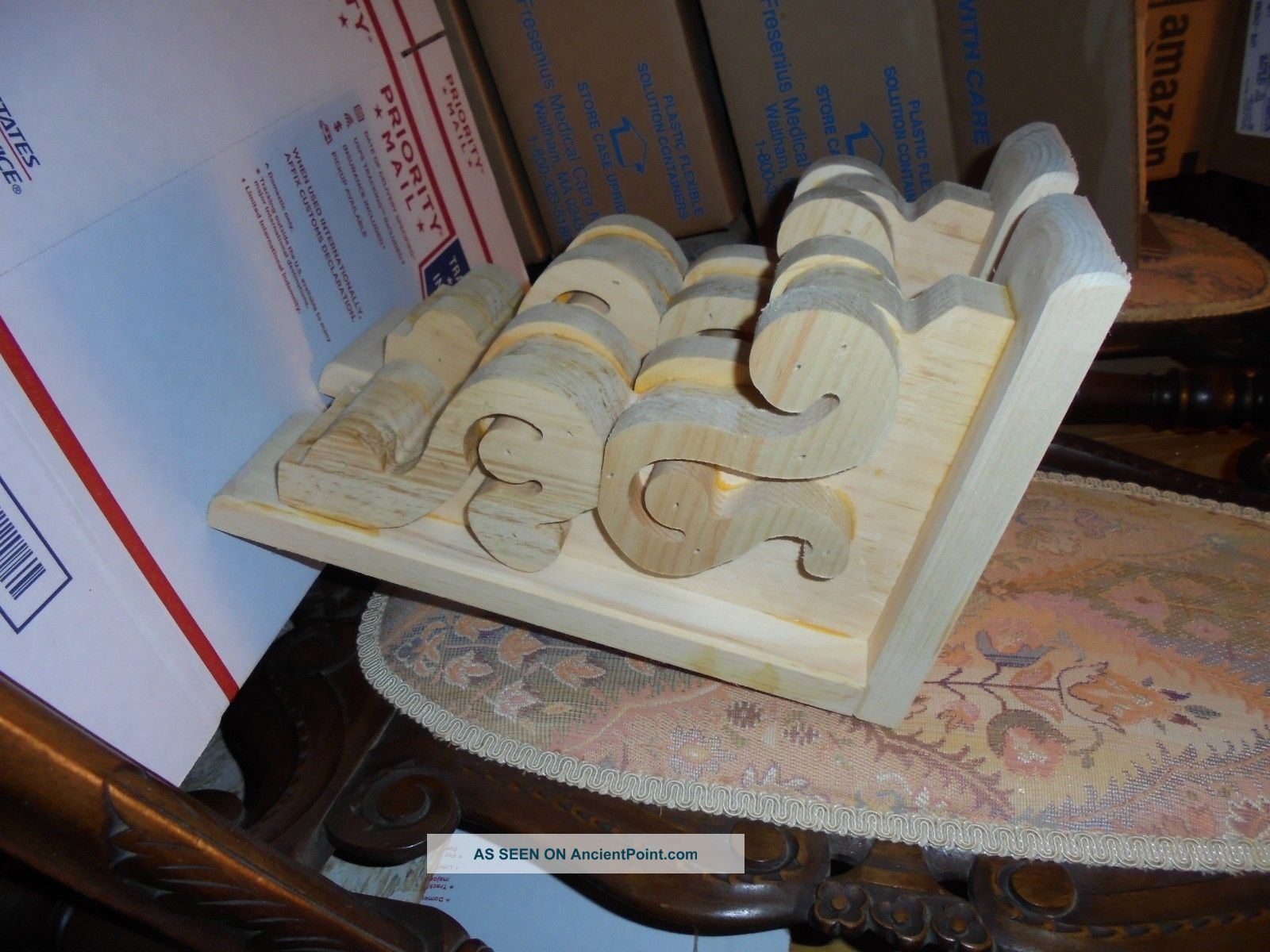 Wood Corbels 8 X 12 Clear Wood Unfinished One Pair Corbels photo