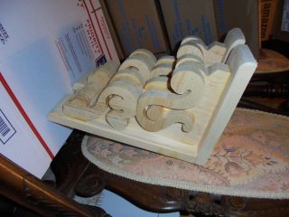Wood Corbels 8 X 12 Clear Wood Unfinished One Pair photo