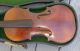 Antique Full Size 4/4 Fine Violin In Case For Repair String photo 1