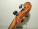 Antique 19th C.  German Violin Tiger Maple With Ebony Fingerboard Germany String photo 8