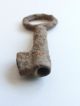Medieval Openwork Iron Casket Key Great Ancient Patina Roman photo 1