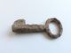 Medieval Openwork Iron Casket Key Great Ancient Patina Roman photo 2