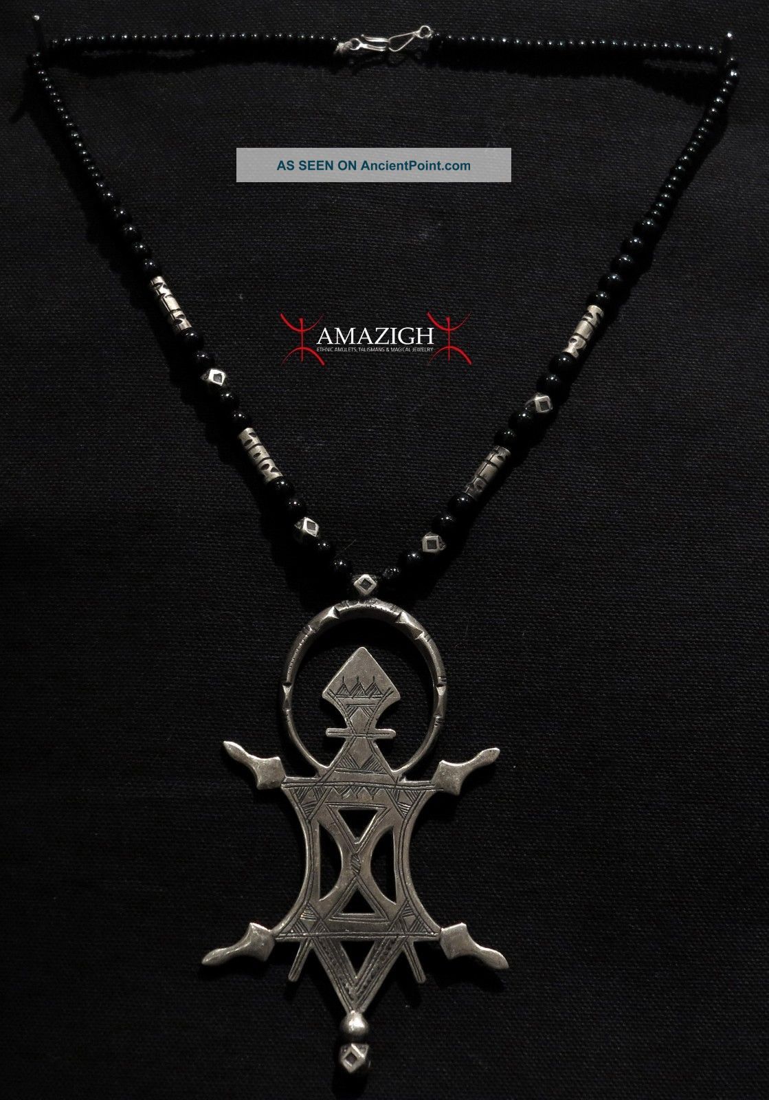 Large Fine Tuareg Cross - Abalak - Niger Jewelry photo