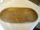 Wooden Trencher Dough Bowl Hand Hewn Big 19 