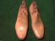 Pair Vintage Maple Wood Size 9 - 1/2 C Carleton Gebl Co Shoe Factory Last 816 Primitives photo 2