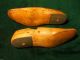 Pair Vintage Maple Wood Size 9 - 1/2 C Carleton Gebl Co Shoe Factory Last 816 Primitives photo 4