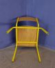 1 Of 20 Vintage 1970 1980 School Bar Bistro Cafe Stacking Chairs Beech Plywood 1900-1950 photo 7