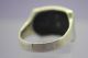 Antique Post Medieval Decorated Silver Ring With Glass Inserts Other Antiquities photo 3