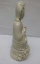 China Colour Dehua Porcelain Seat Lotus Kwan - Yin Bodhisattva Goddess Statue Kwan-yin photo 1