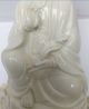 China Colour Dehua Porcelain Seat Lotus Kwan - Yin Bodhisattva Goddess Statue Kwan-yin photo 8