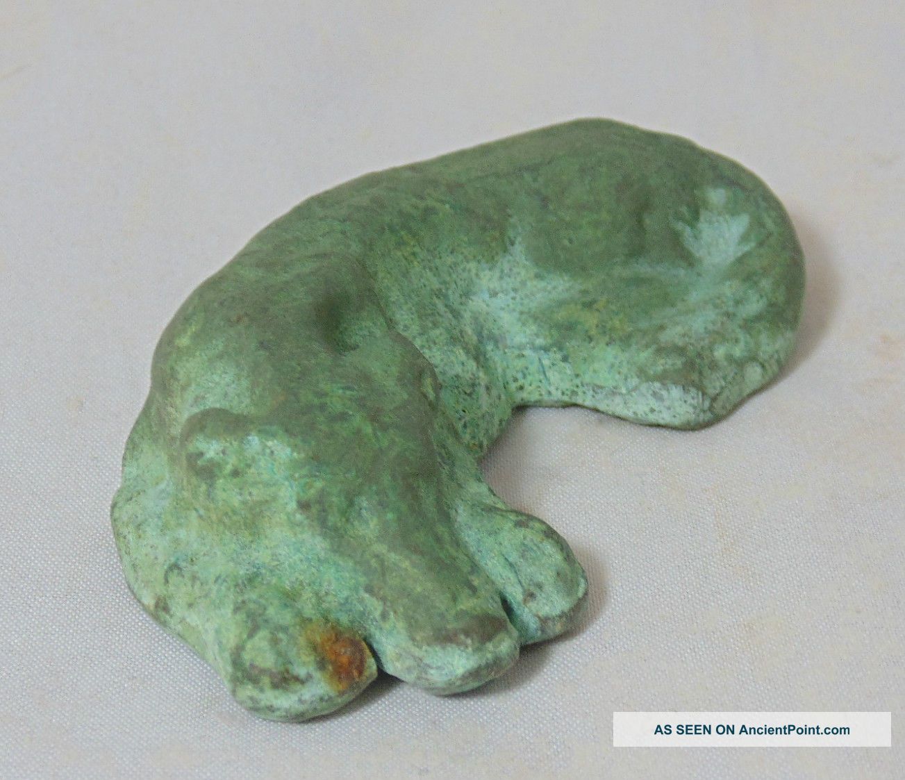 Reproduction Ancient Antique Roman Bronze Stand Wolf Figurine Figure Statue Reproductions photo