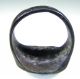 Scarce Medieval Bronze Heraldic Seal Ring With Decorated Bezel - Wearable - 892 Roman photo 6