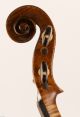 Antique 4/4 Violin For 17 - 18th Century L.  Et.  Carcassi 1749 Old Violon Geige String photo 6