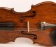 Antique 4/4 Violin For 17 - 18th Century L.  Et.  Carcassi 1749 Old Violon Geige String photo 7