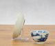 Chinese Porcelain C&s Landscape Boat Tea Cup Saucer 18th Century Glasses & Cups photo 4