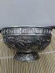 Chinese Collectible Miao Silver Carved Dragon And Phoenix Bowl Bracelets photo 3