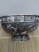 Chinese Collectible Miao Silver Carved Dragon And Phoenix Bowl Bracelets photo 4