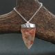 Neolithic Flint Arrow Head Elf - Shot On 925 Silver Roman photo 1