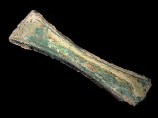 Extremely Rare Bronze Age Proto Money Billon Ingot In Double Axe Labris Shape, photo