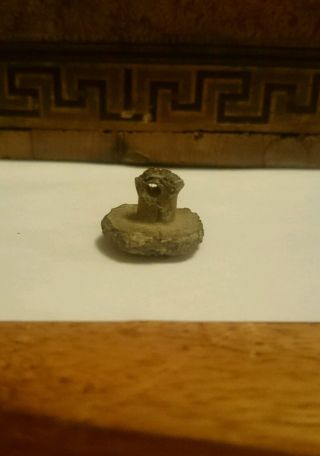 Anglo - Norman Seal Pendant Irish Mudlarking Find photo