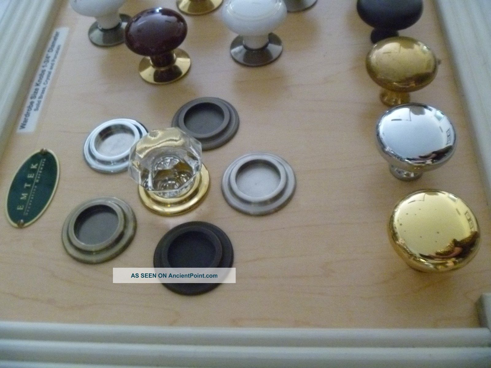 Emtek 20 Wardrobe Door Knobs Pulls Store Sample Decorative