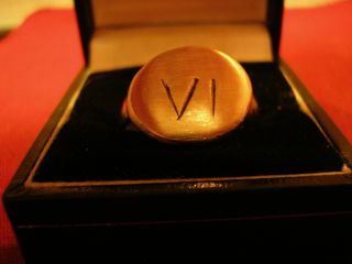 Ancient Roman Legionary Ring - - ' Legio Vi Victrix ' - - Detector Find photo