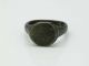 W038.  Roman Bronze Ring Engraved Ring Roman photo 1