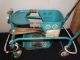 Vintage Antique 1940 ' S Blue Murray Tot Stroller W/ Fenders Complete Setup Nr Baby Carriages & Buggies photo 1