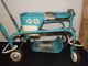 Vintage Antique 1940 ' S Blue Murray Tot Stroller W/ Fenders Complete Setup Nr Baby Carriages & Buggies photo 2