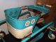 Vintage Antique 1940 ' S Blue Murray Tot Stroller W/ Fenders Complete Setup Nr Baby Carriages & Buggies photo 3