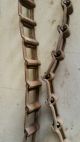 Vintage Rusted 19 - 1/2ft Chain - Steampunk - Industrial - Farm Part Primitives photo 2