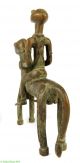 Dogon Bamana Brass Figure Rider On Horse Equestrian African Art Was $125.  00 Other African Antiques photo 1