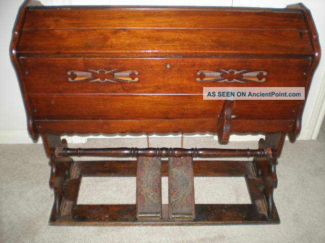 Antique Reed Or Pump Organ,  Traveling /folding Organ 1890s Keyboard photo