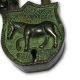 Hand Built Vintage Antique Royal Horse Themed Style Padlock Lock W 2 Keys Bl 017 Locks & Keys photo 1
