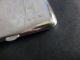 Antique Japanese Solid Sterling Silver Shibuichi Signed Cigarette Case,  K.  Uyeda Other Japanese Antiques photo 9