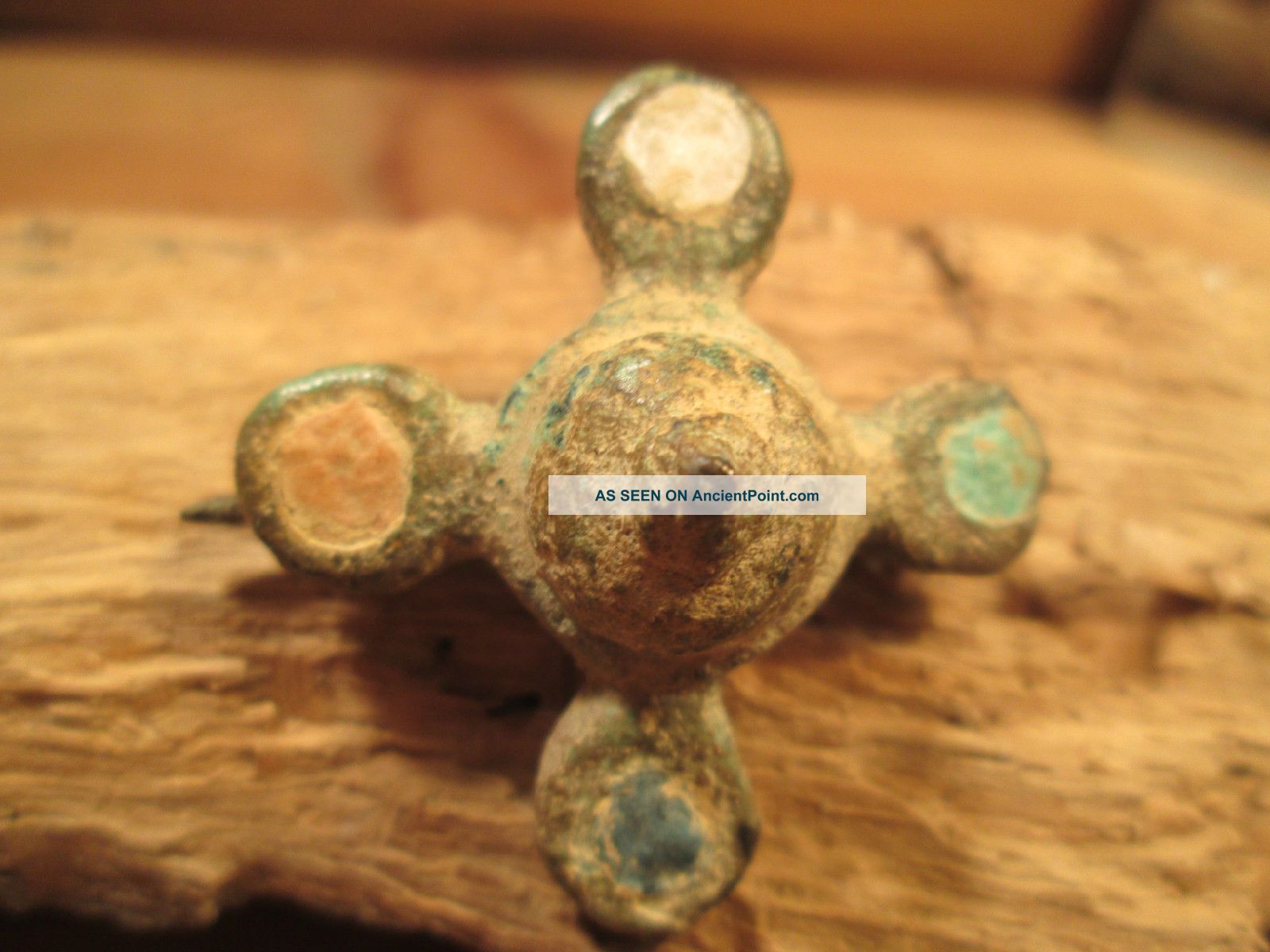 Ancient Roman Brooch A 4 Color Enameled Bust Museum Quality Exact ' Reproduction ' Reproductions photo