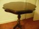 Retro Reproduction Antique Occasional Wine Table Stunning Bargain Reproduction Tables photo 5
