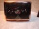 Antique Chinese Copper & Cloisonne Matching Cigarette Caae & Matchbox Holder Boxes photo 4