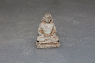 Rare Egyptian Faience Amulet 1000 - 500 Bc photo