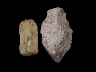 Two Rare Neolithic Compact Flint Scrapers From The Balkans, photo