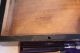 Antique Rosewood Veneered Faber Engineers Instrument Box With Ebony Edging Other Antique Science Equip photo 7